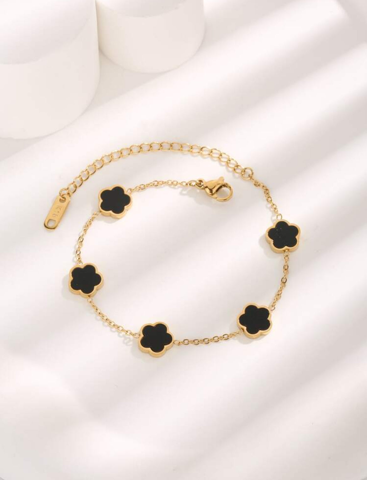 Clover Stainless steel bracelet