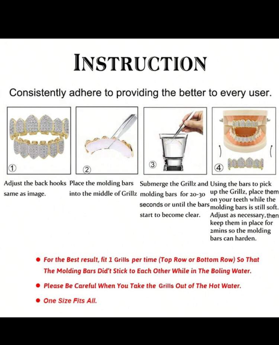 Hot Icy Grillz bottom & top