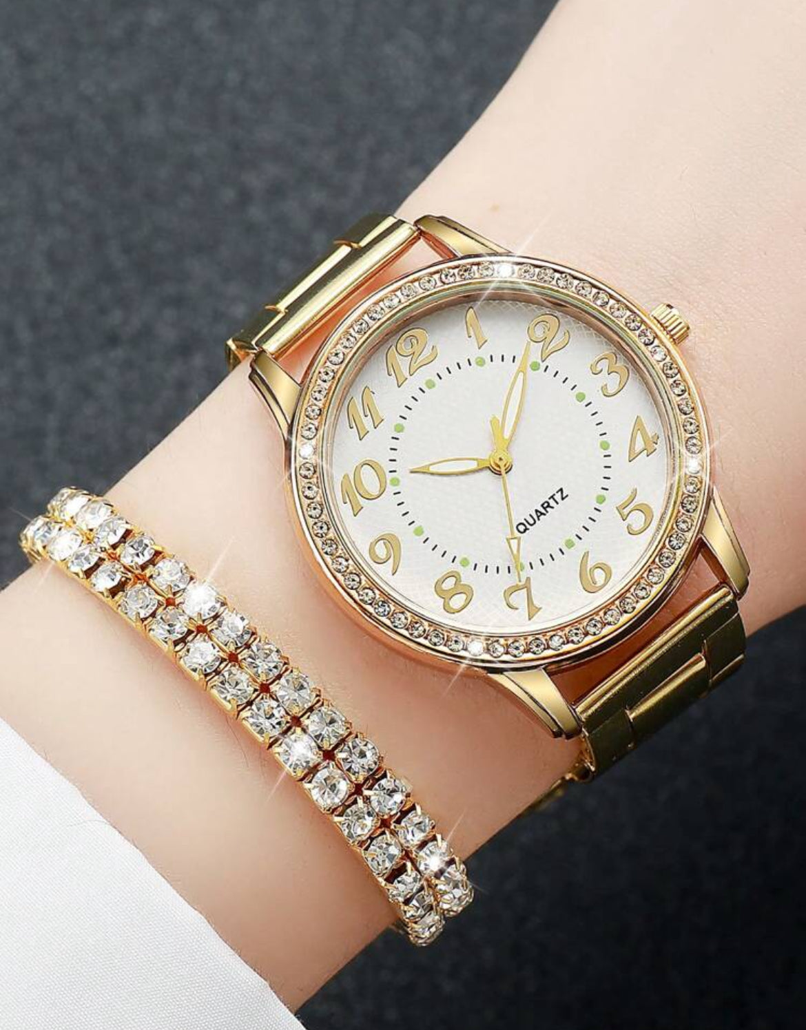 6pc Sadie Gold Watch Set