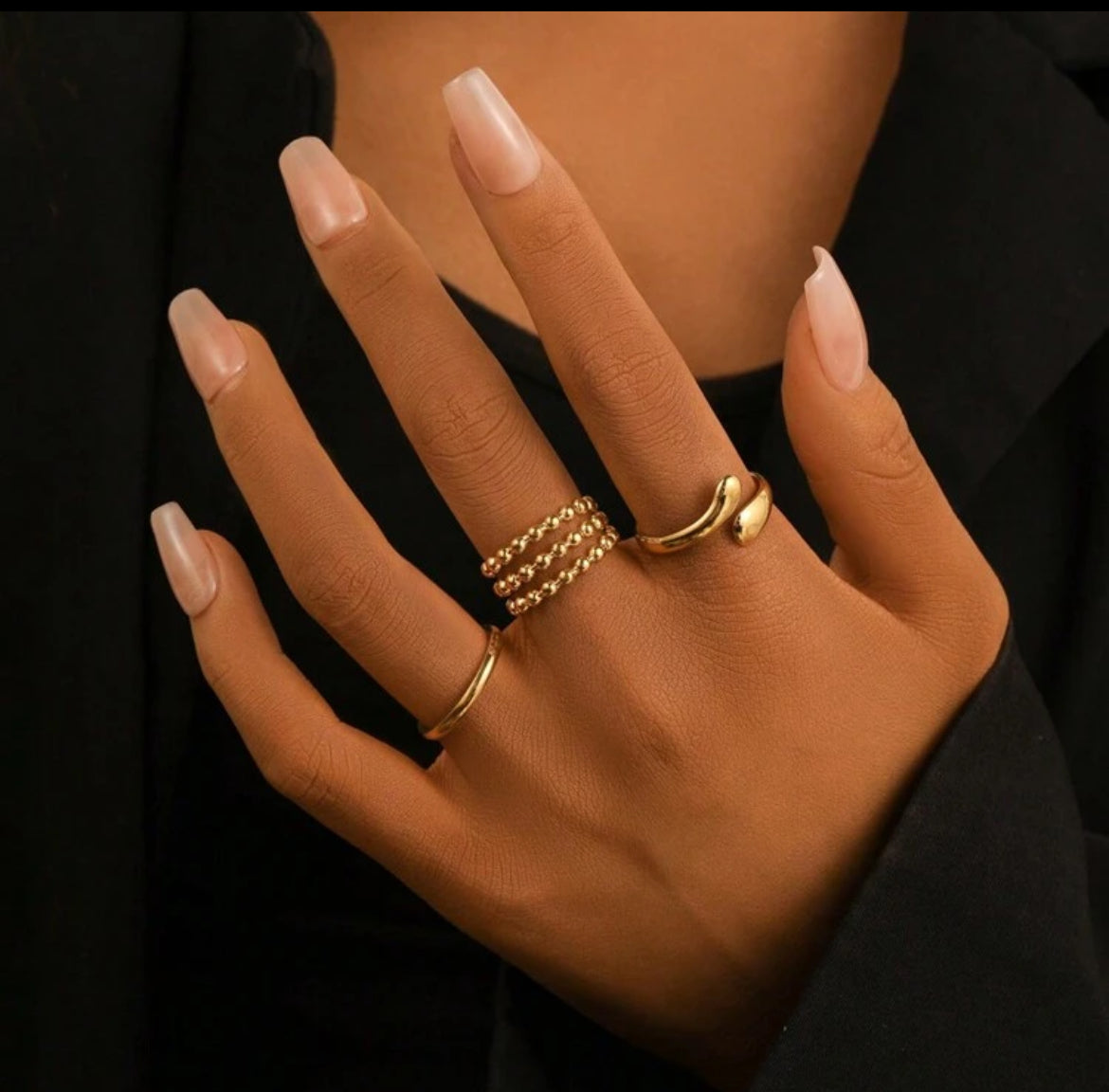3pc Stella Ring Set