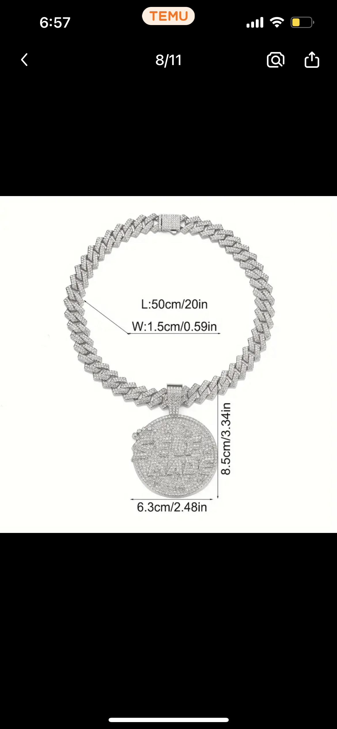 Self made icy chain