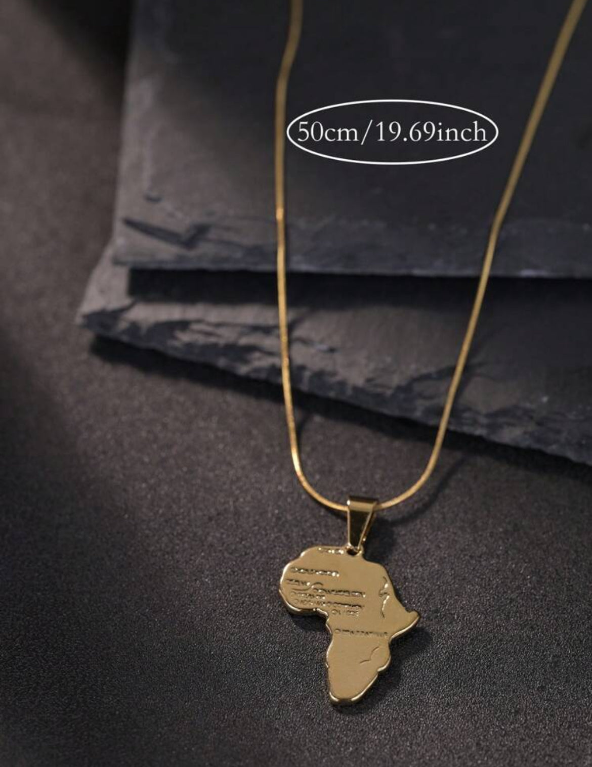 Proudly African Stainless Steel necklace (unisex)