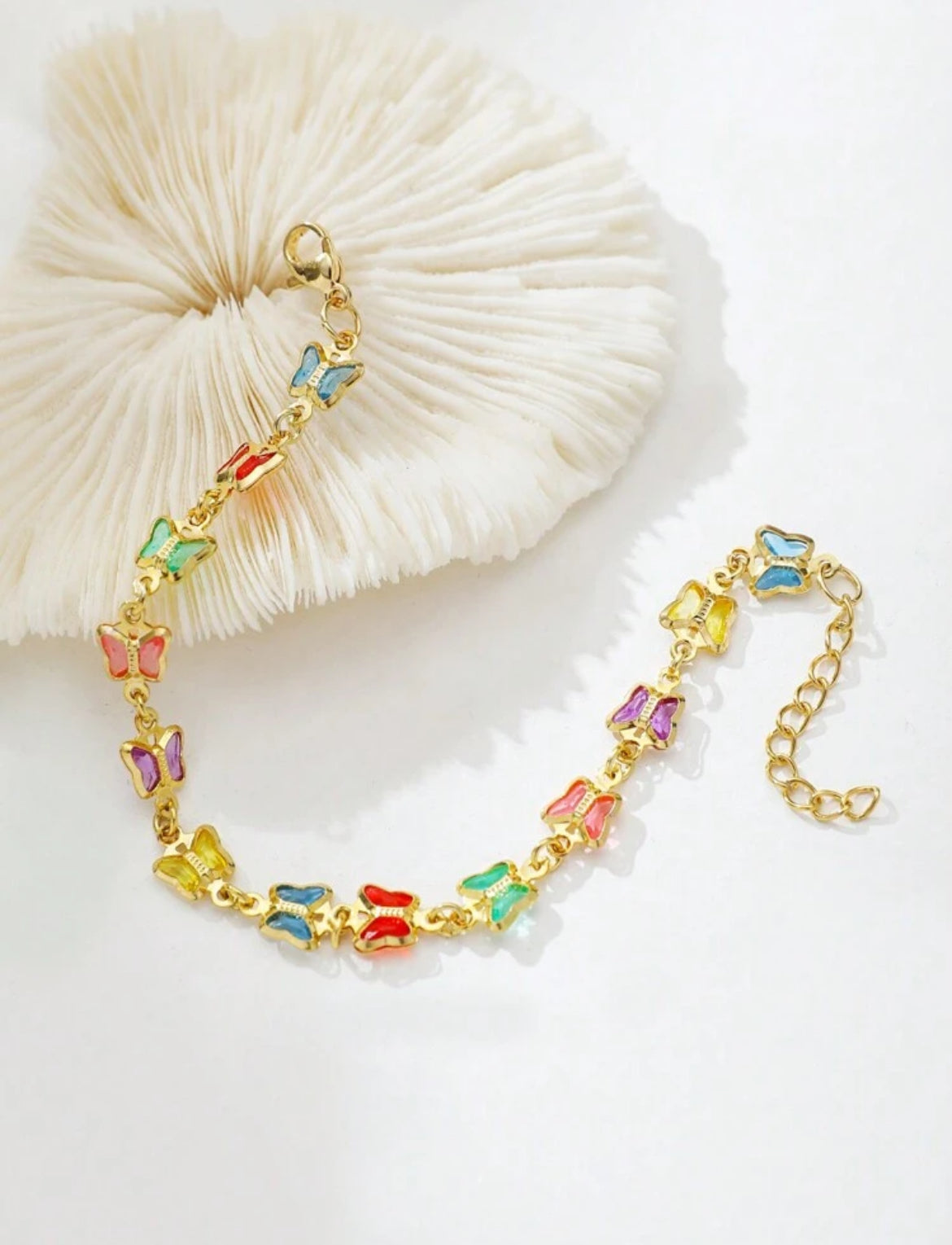 Butterfly obsession 18K plated bracelet