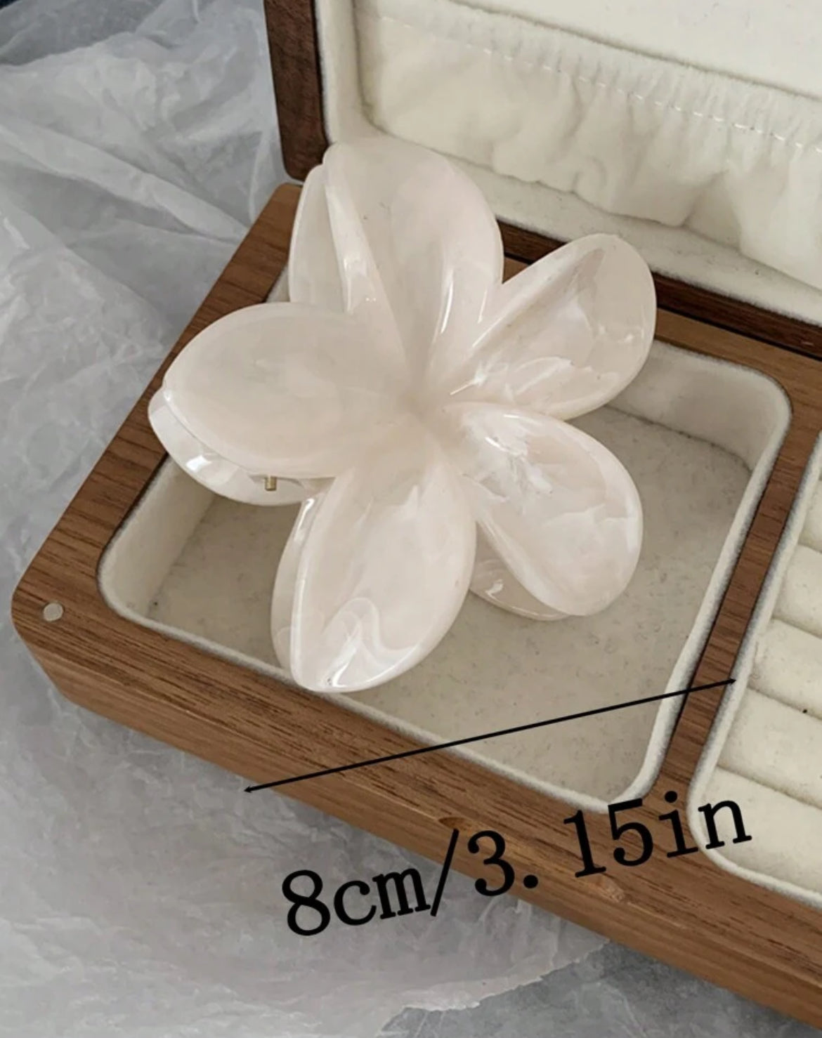 2pc Floral Hair Clip
