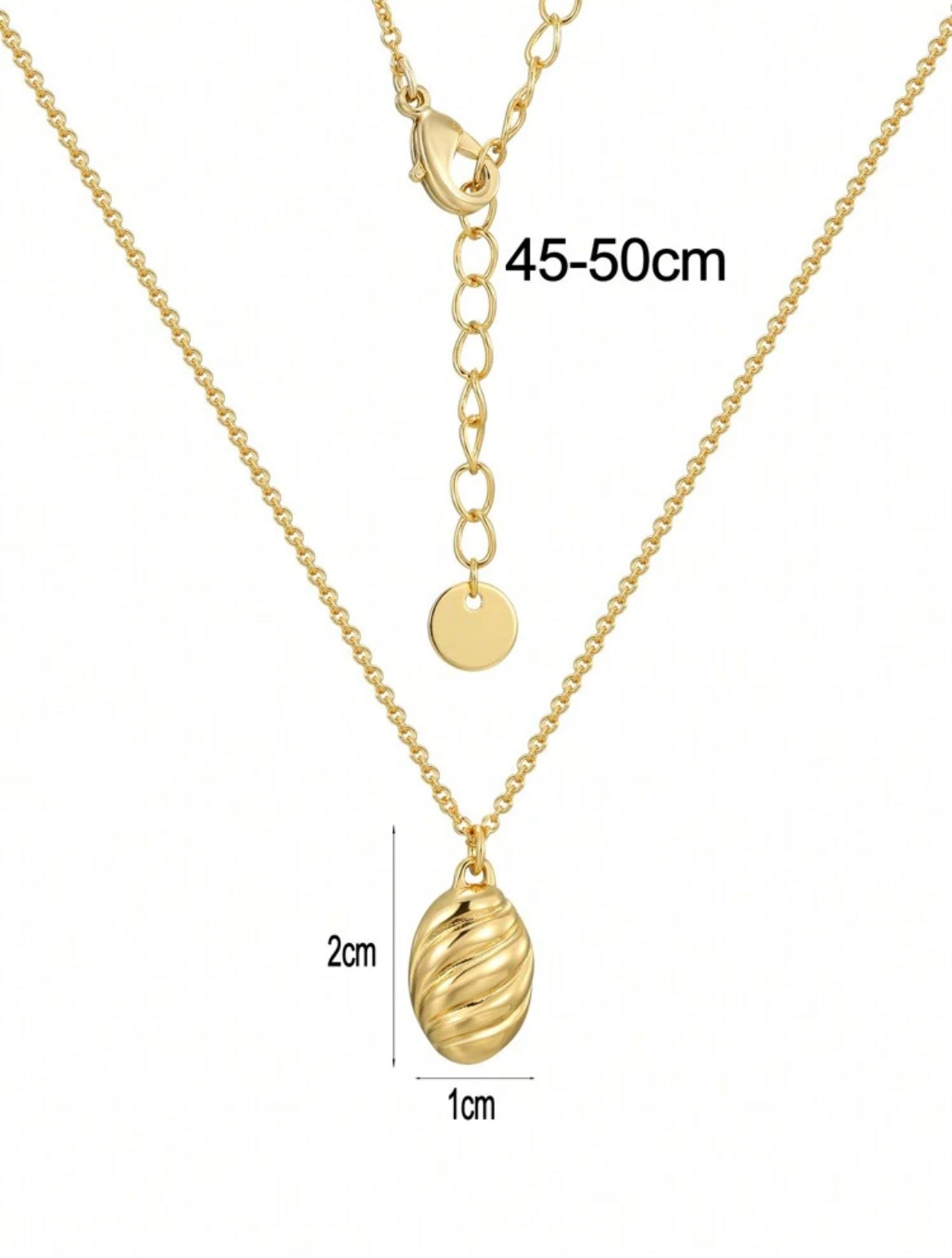 French Croissant Necklace