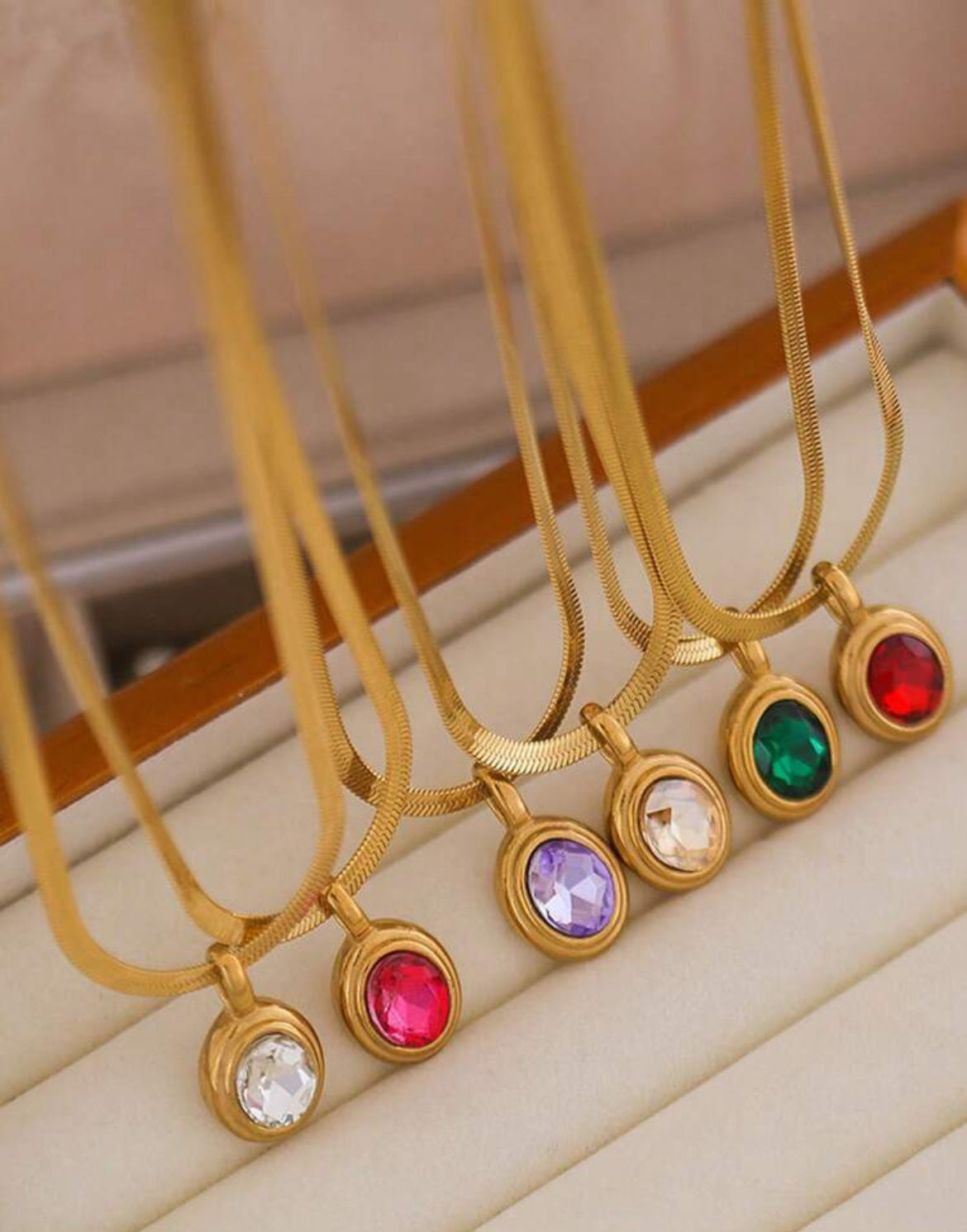 18K gold plated necklace