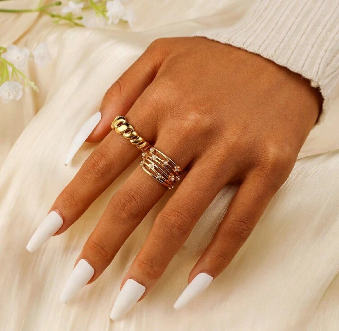 2pc Spring Ring set