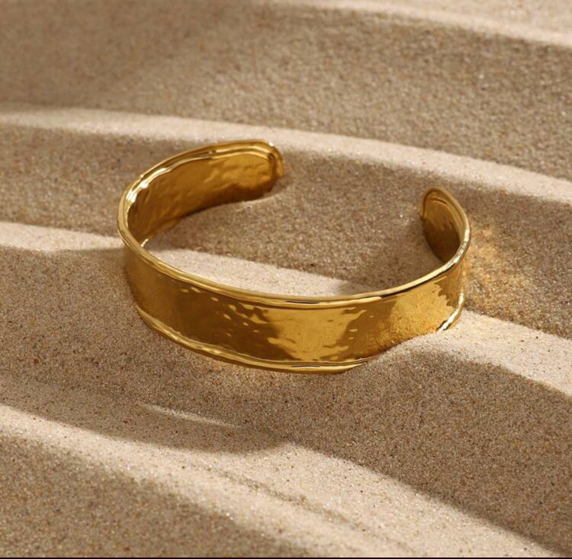 18K gold plated Bangle