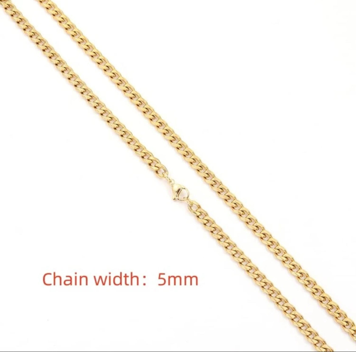 Minimalistic Stainless Steel necklace for men