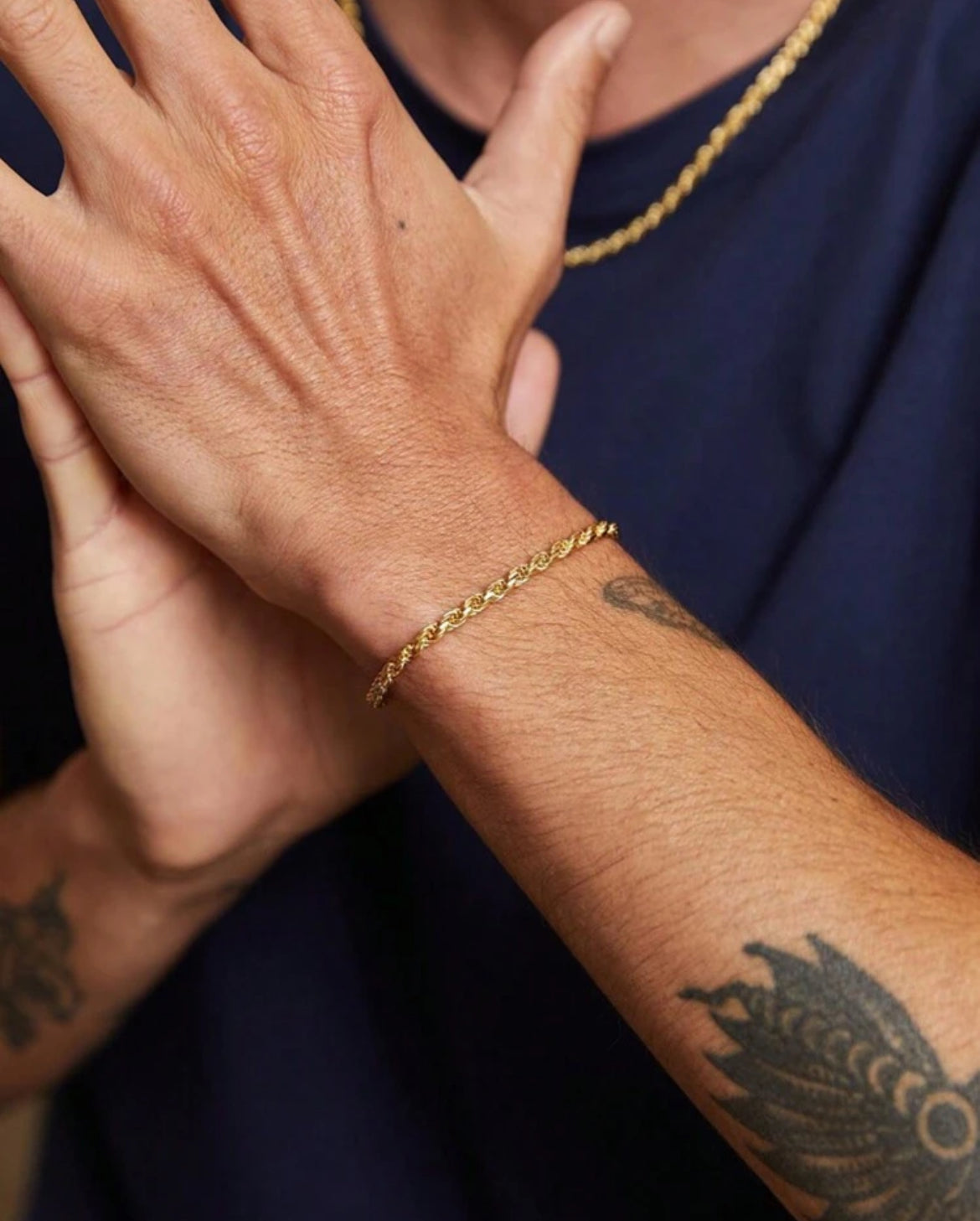 Men’s Twisted Rope Bracelet