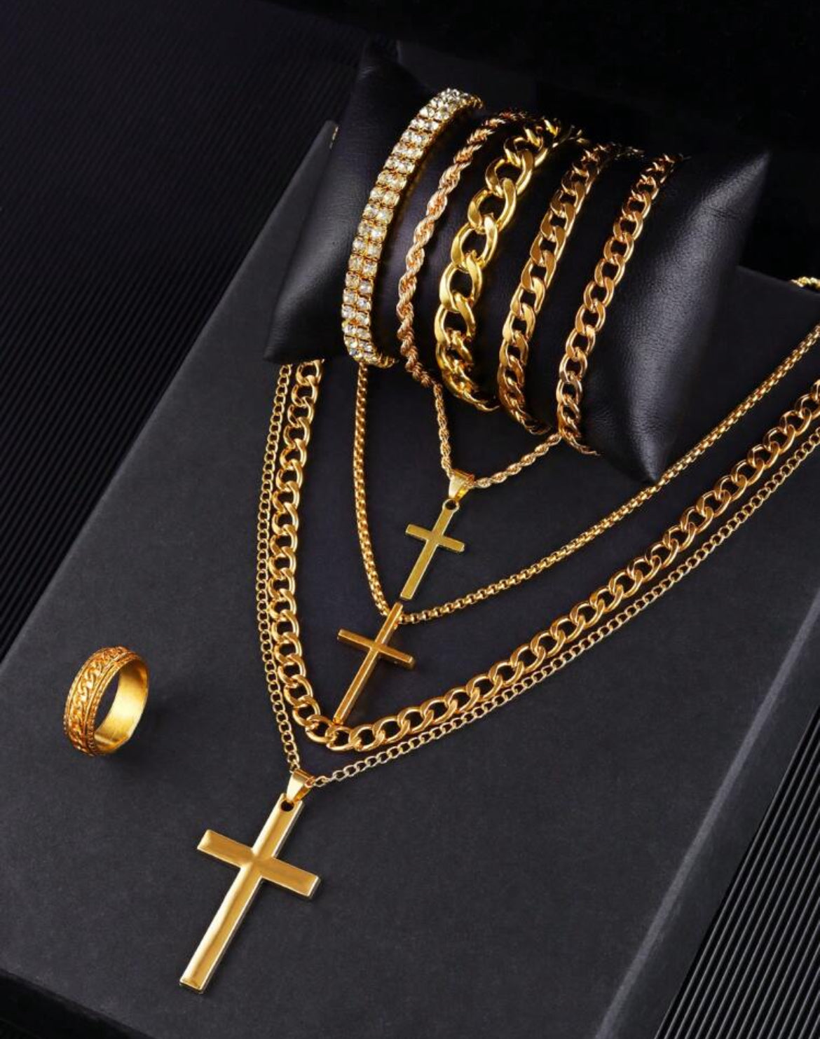 10pc Men’s Jewelry Set