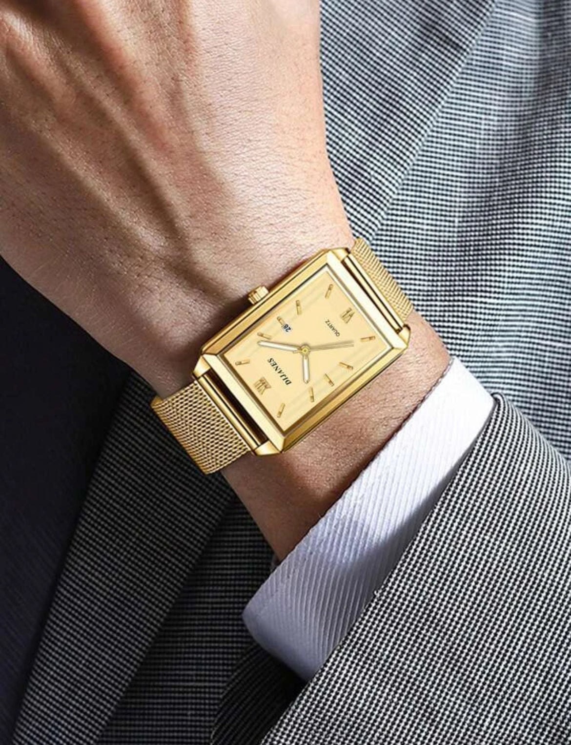 I’m a classic man stainless steel watch