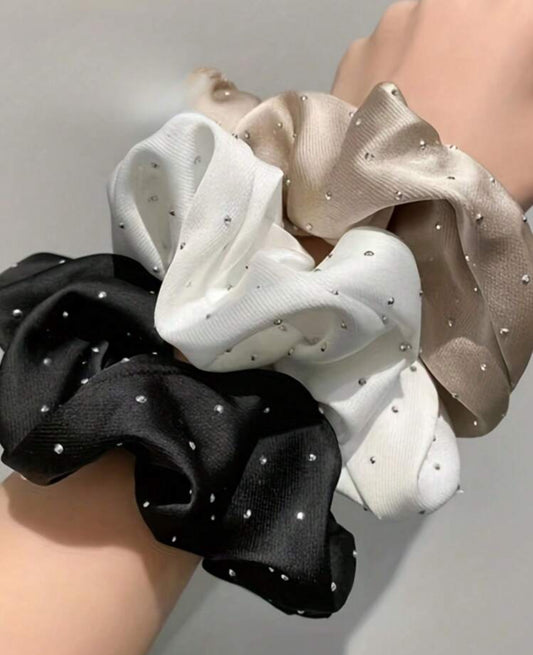 3pc Elegant Hair Scrunchie