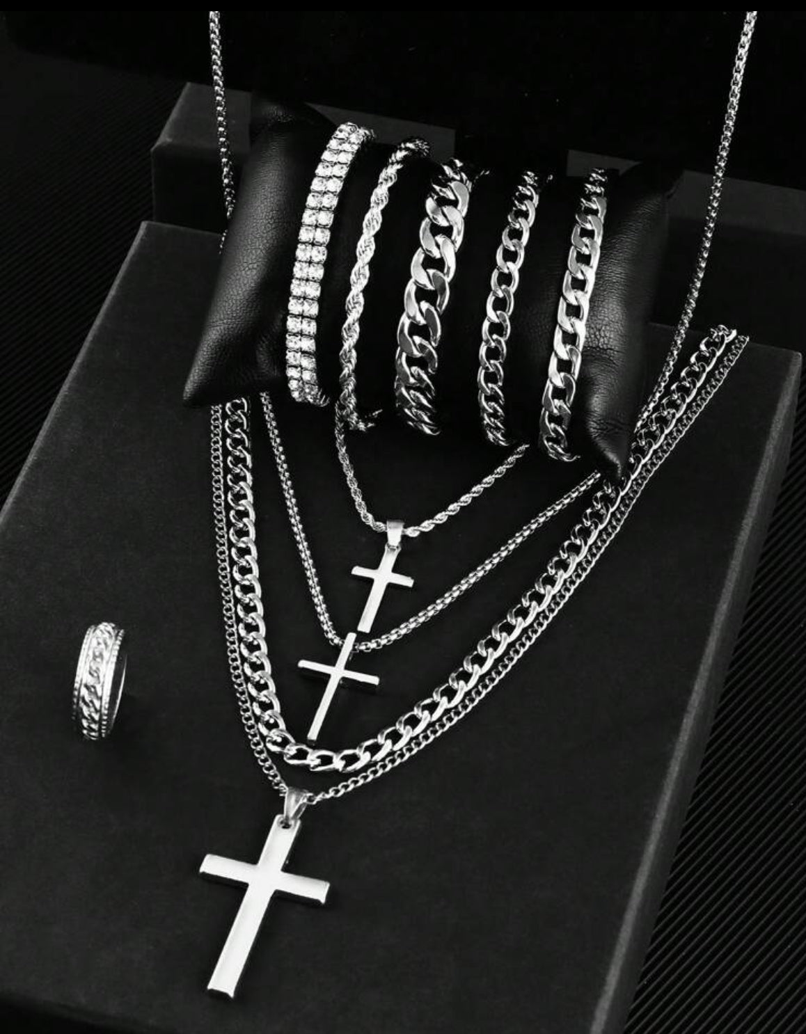 10pc Men’s Jewelry Set