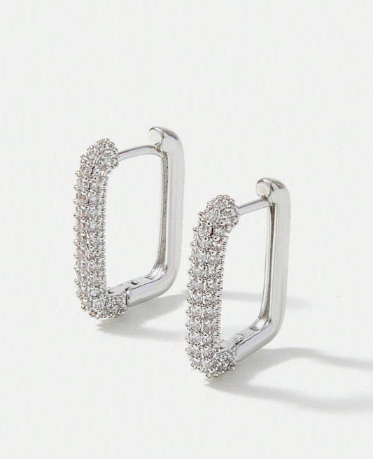Sherry 18K gold plated elegant earrings