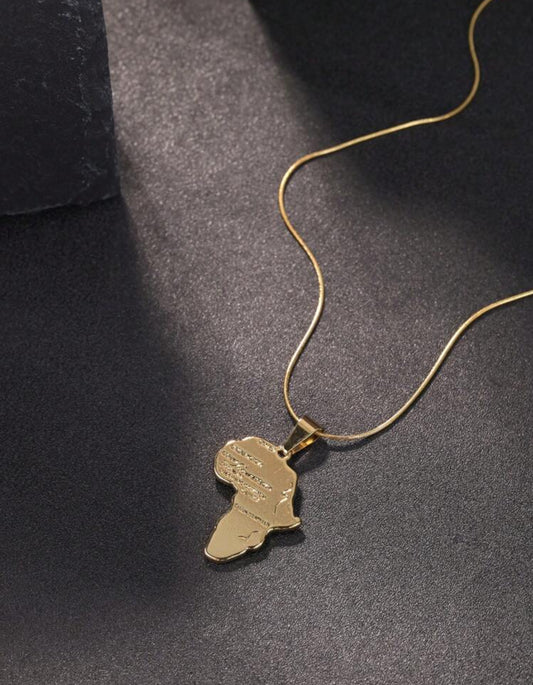 Proudly African Stainless Steel necklace (unisex)