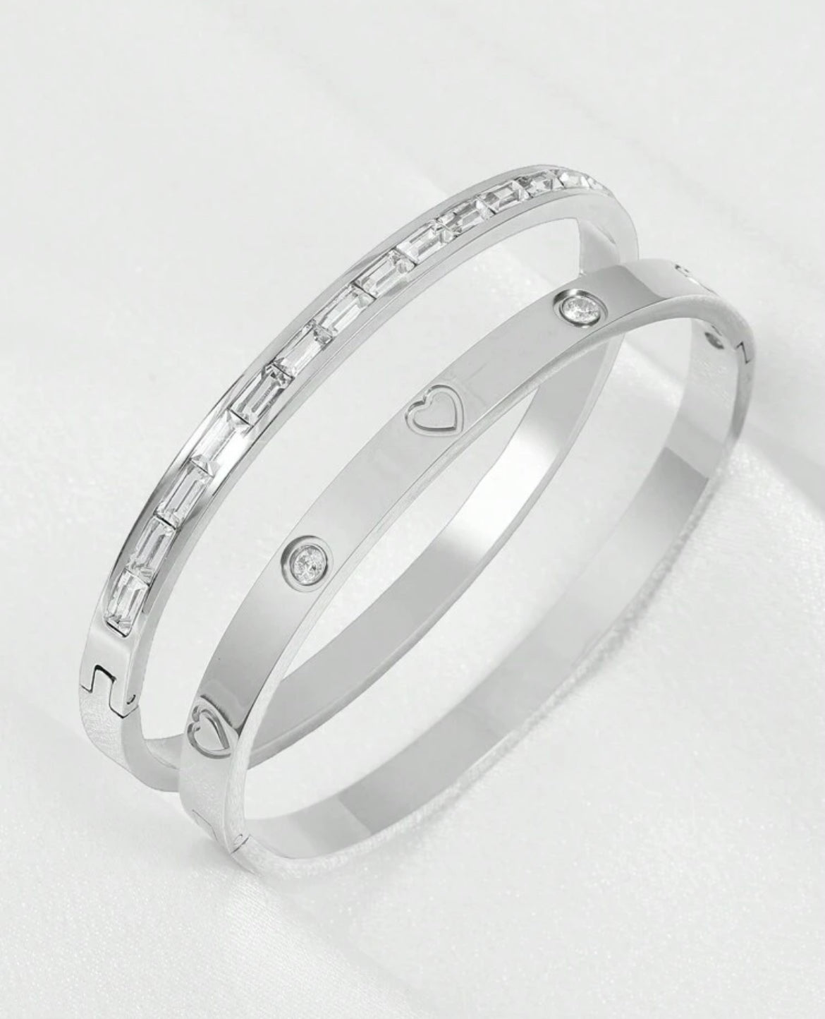 2pc Tania Stainless Steel Bracelets