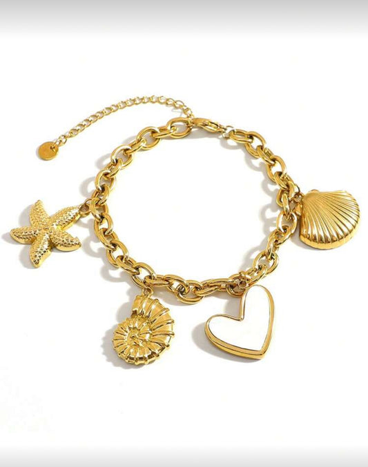 Serapha heart bracelet