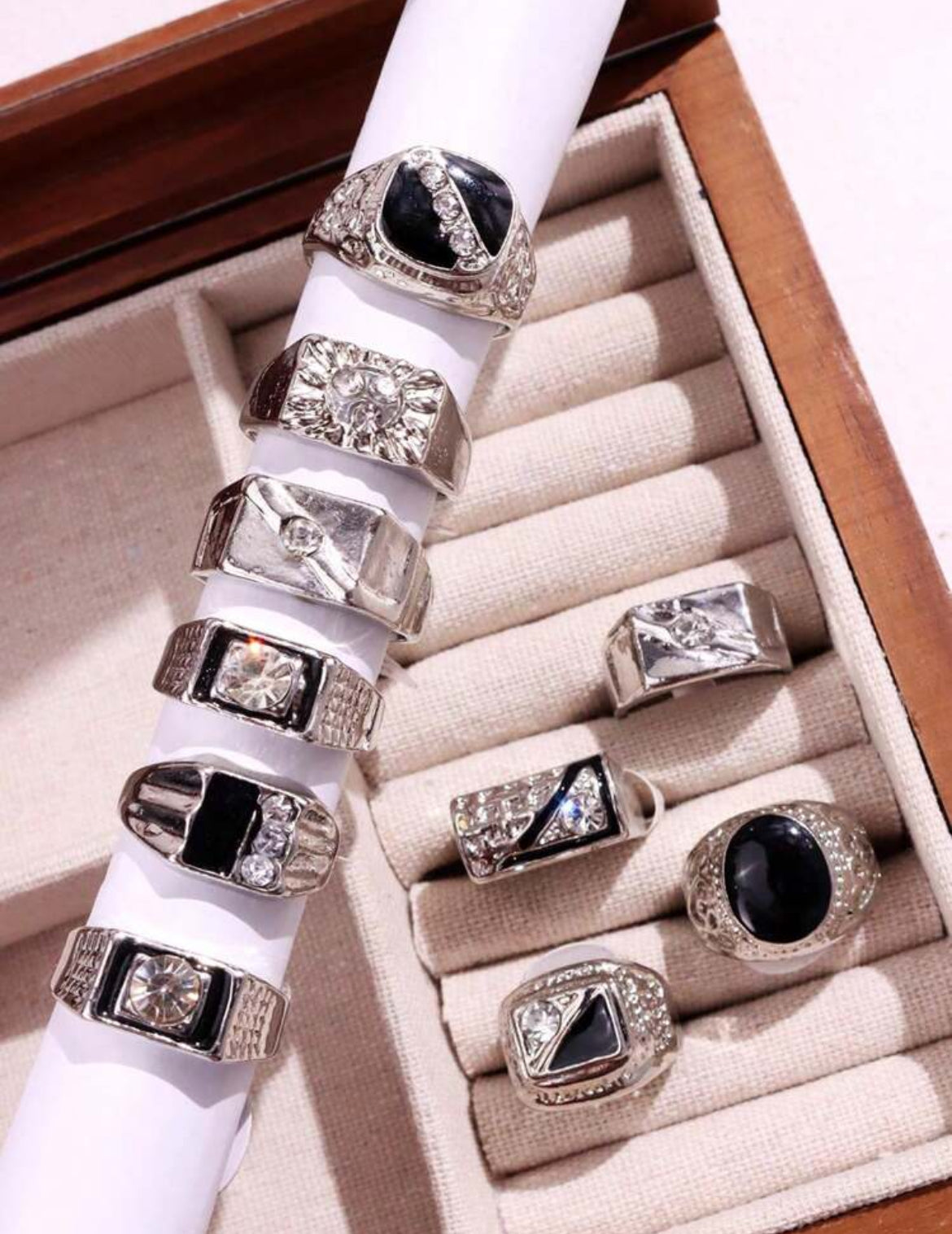 Men’s 10pcs Ring Set