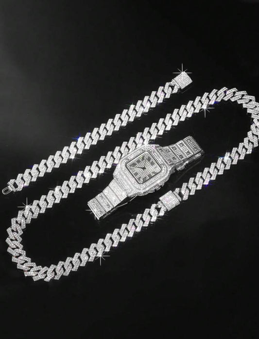 Drip King Watch & Bracelet set