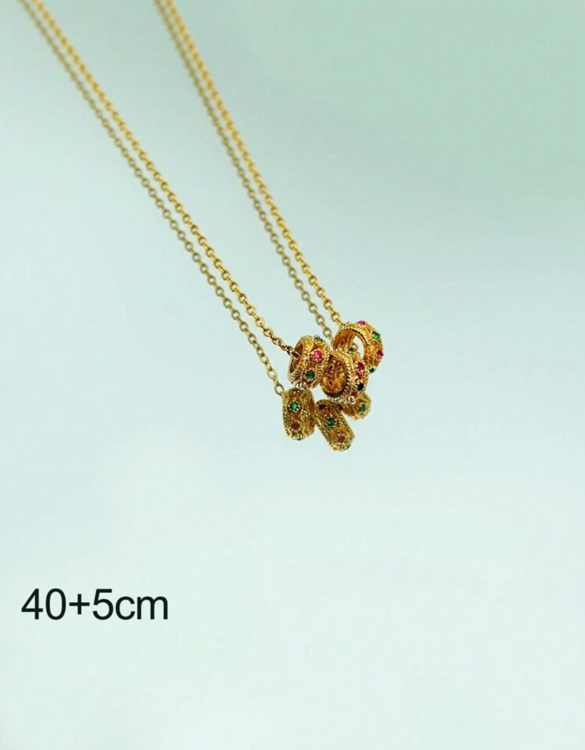 Leesa elegant stainless steel necklace