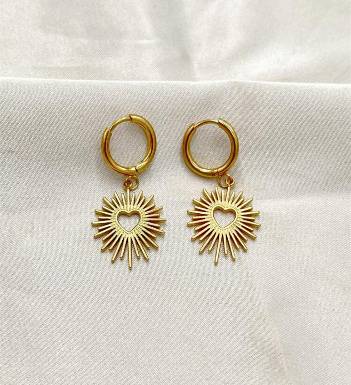 Sunflower Stainless Steel earrings