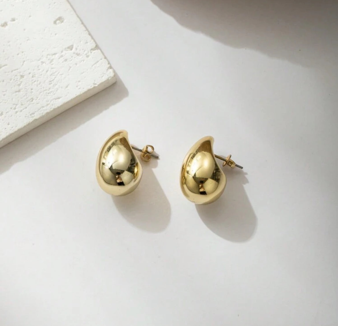 Summer babe luxury gold earrings