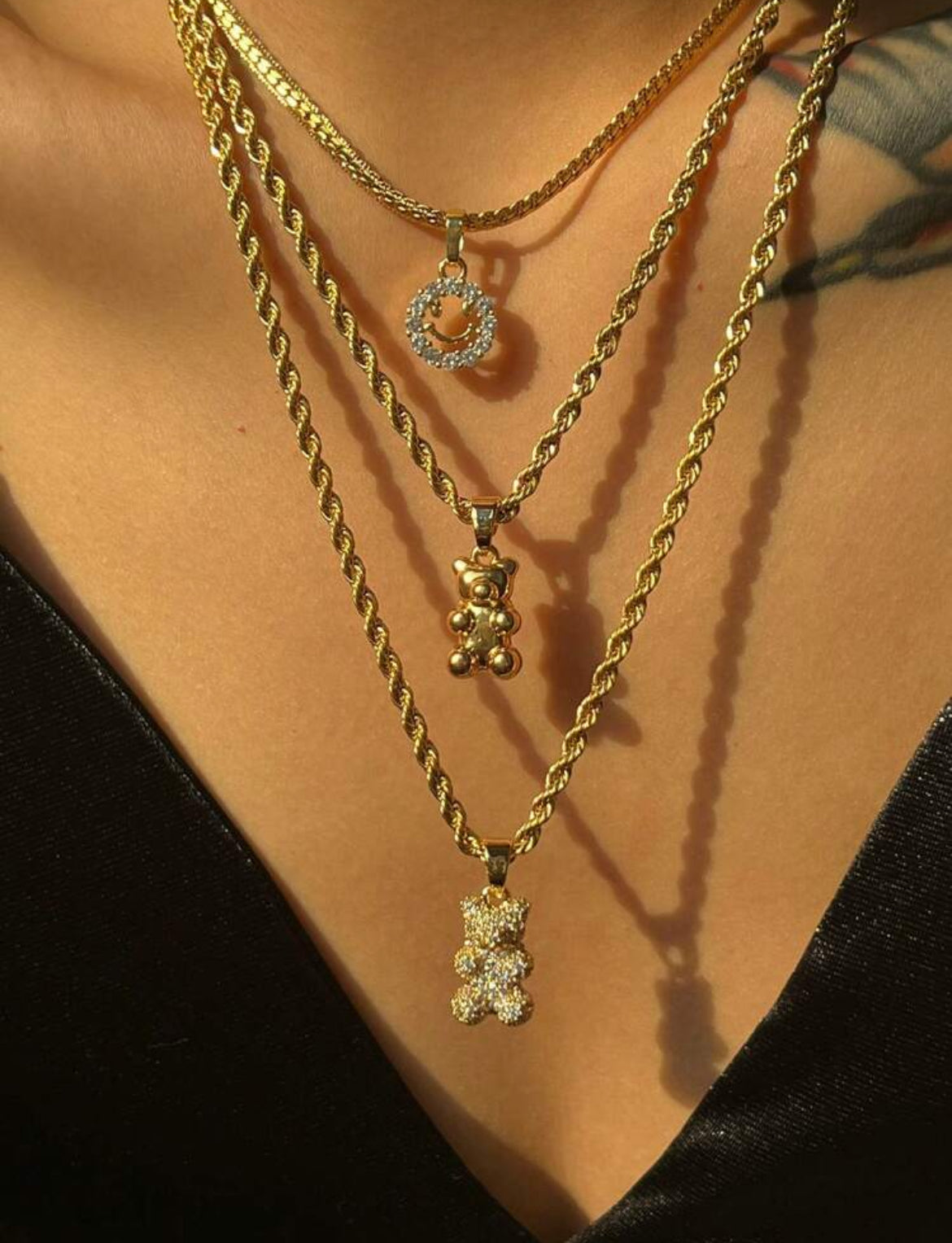 Teddy Bear Necklace