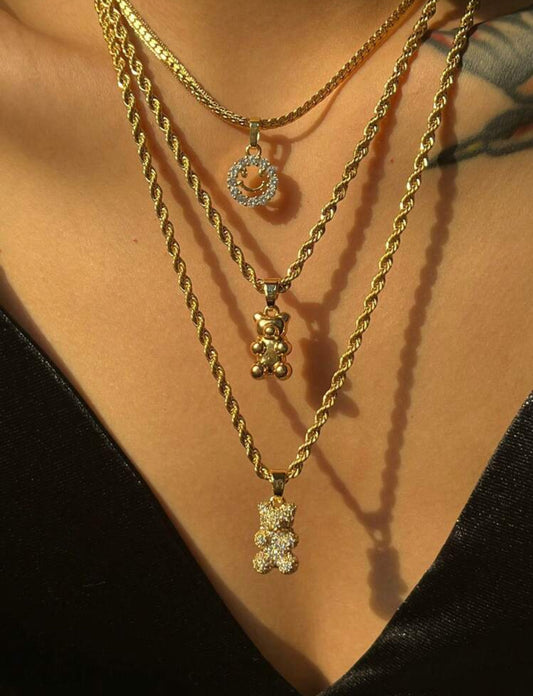 Teddy Bear Necklace