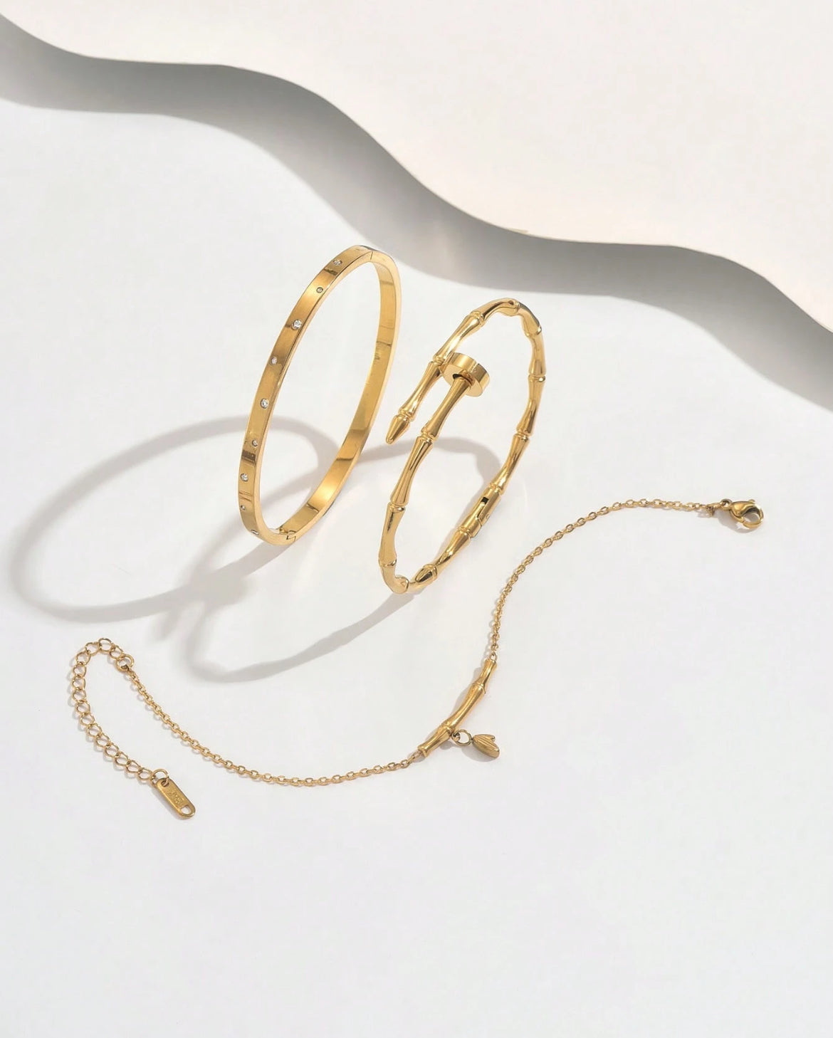 Wrapped in You 3pc bracelet set