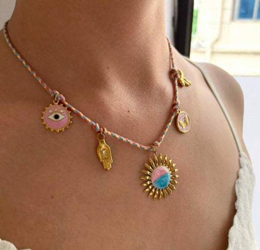 Third Eye Trinkets bohemian necklace