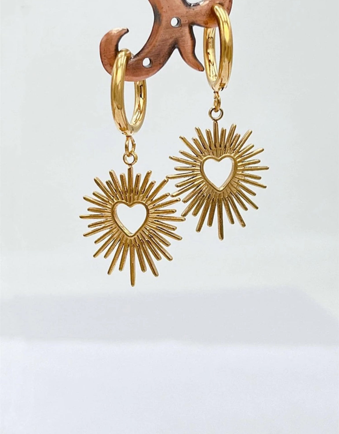 Sunflower Stainless Steel earrings