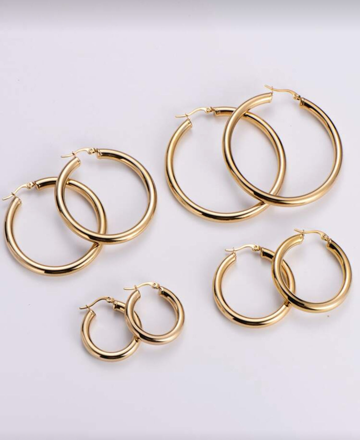 Aniya 4pc hoop earring set