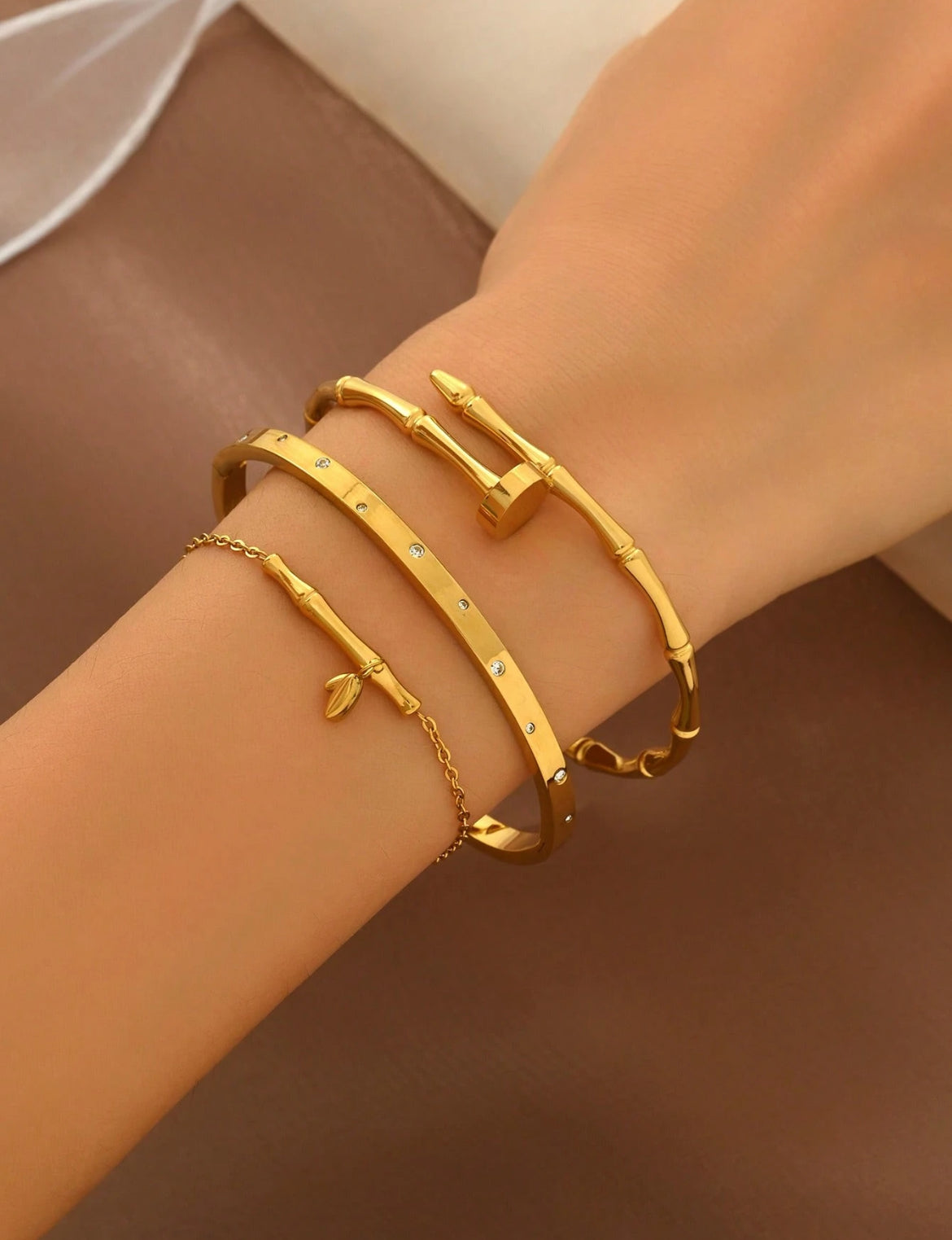 Wrapped in You 3pc bracelet set