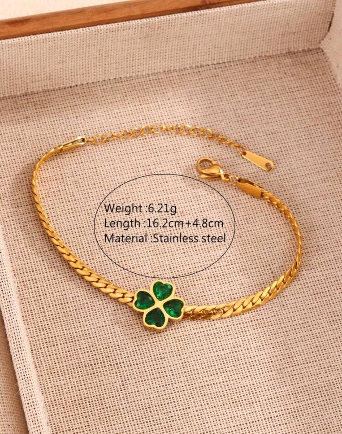 18k Elegant Vintage Clover bracelet