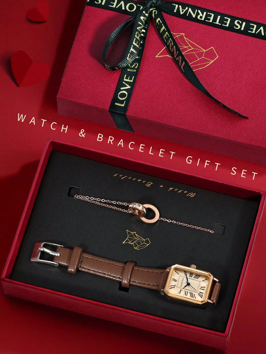 Lucky Fox Watch & bracelet Set