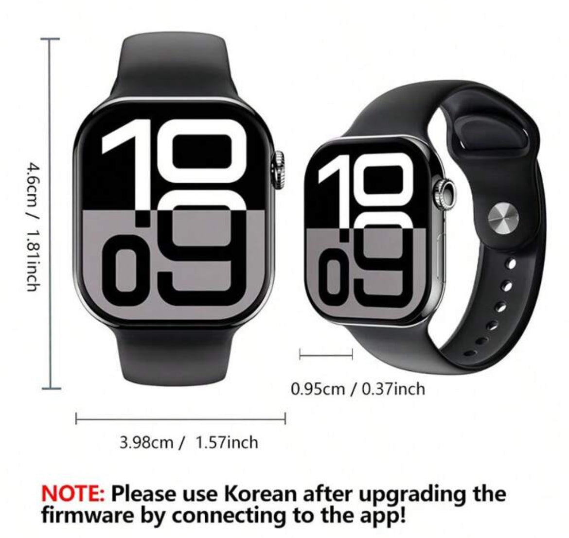 S10 smart watch (unisex)