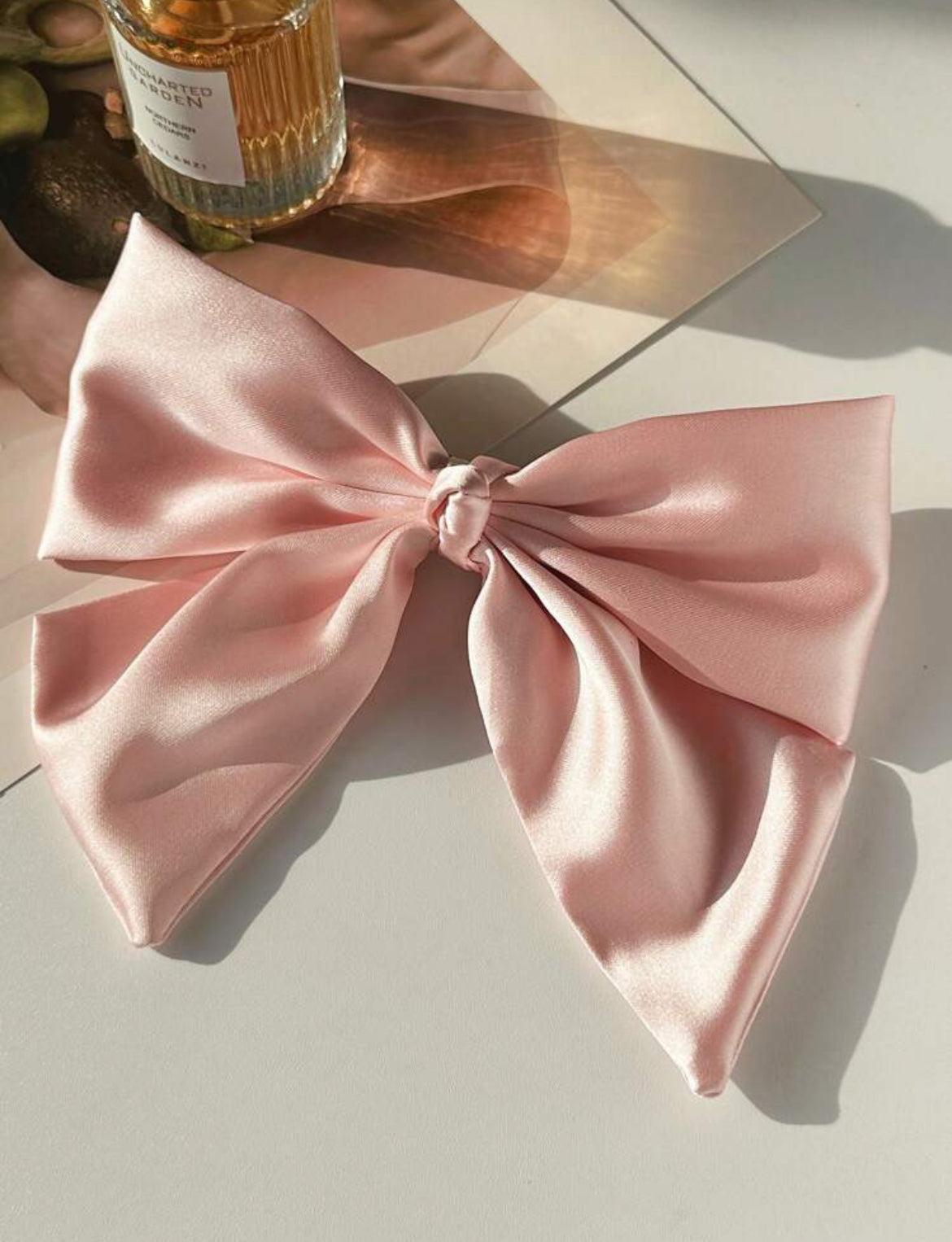 Elegant Satin Bowtie hair clip
