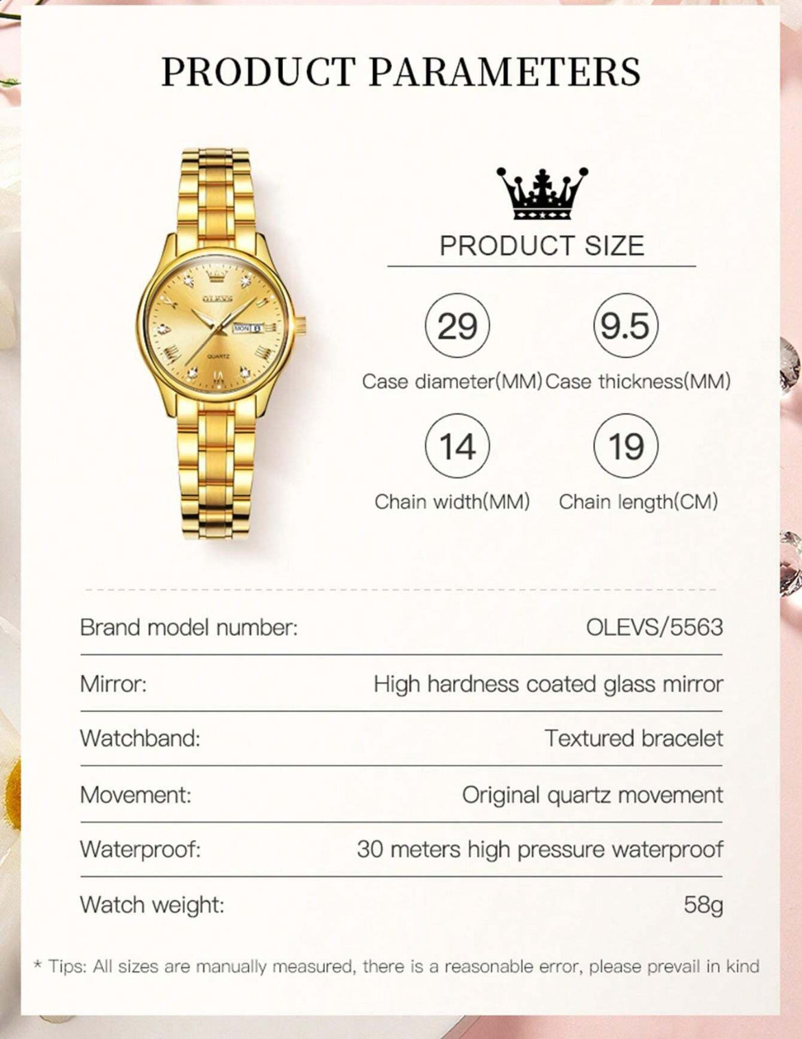Royalty women’s Stainless Steel watch