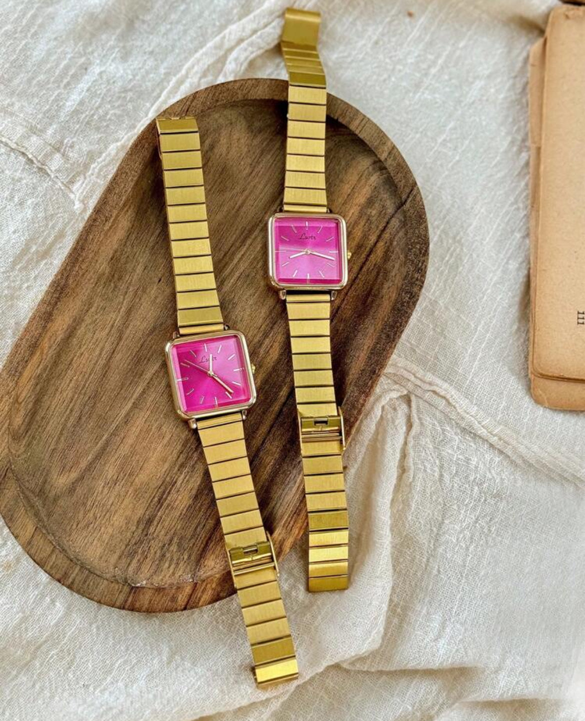 Woman’s square watch