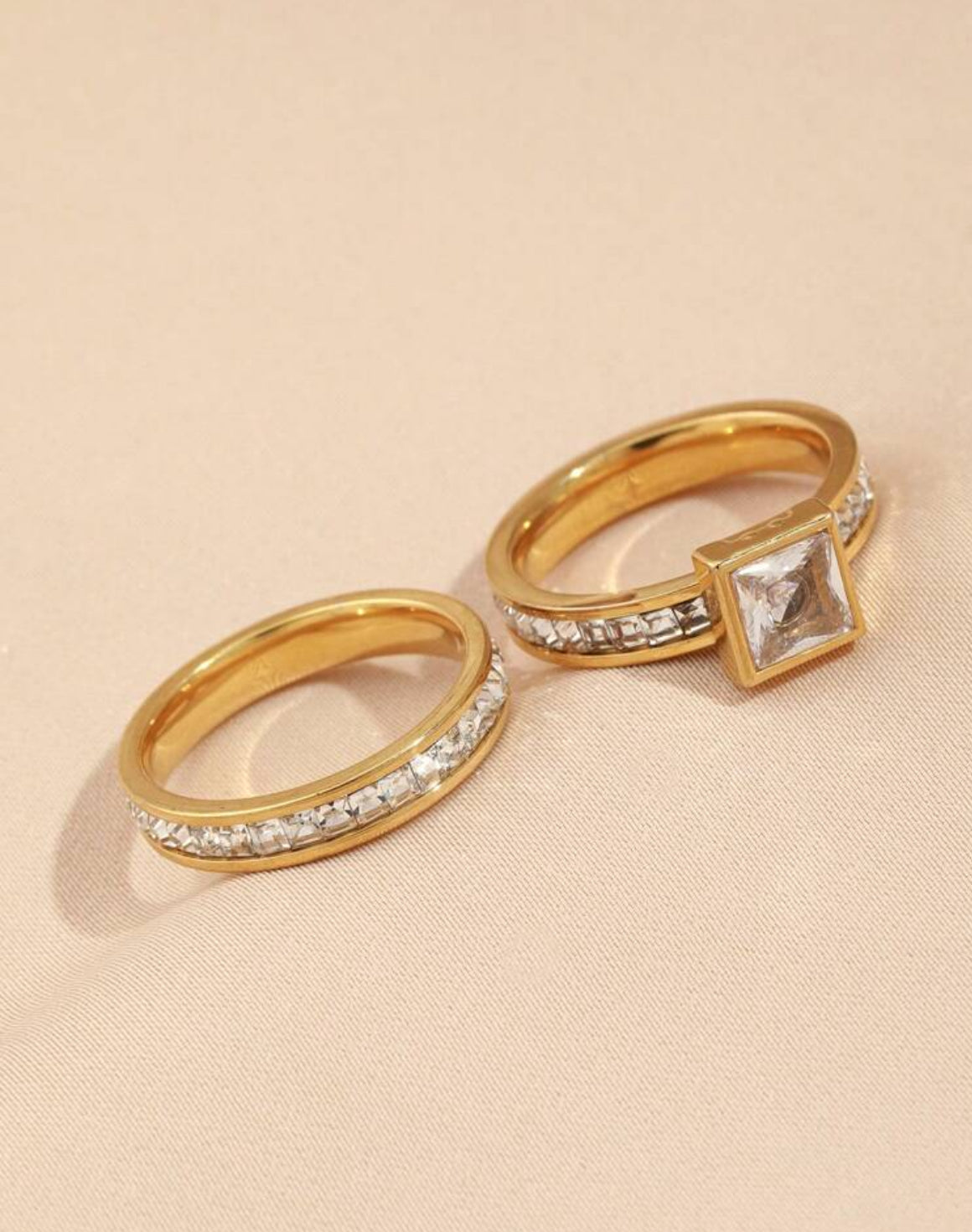 2pc Elodie Ring set