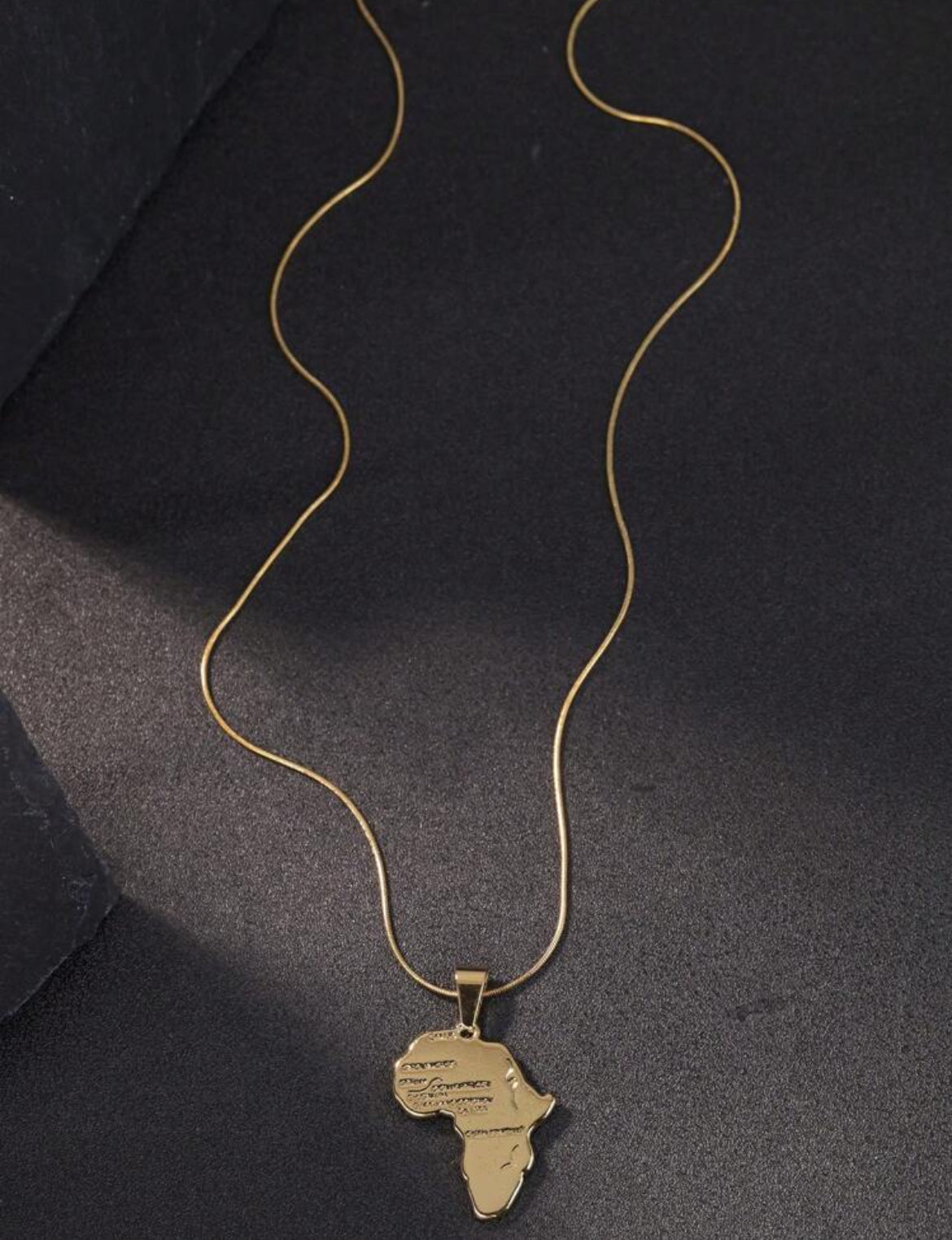 Proudly African Stainless Steel necklace (unisex)