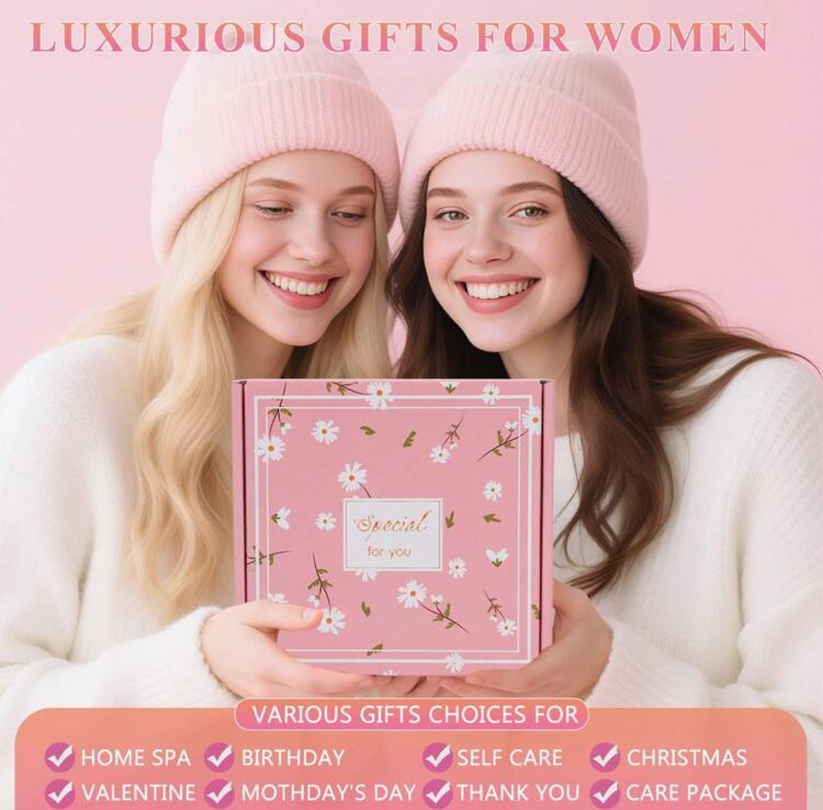 Pink effect Gift Set for her