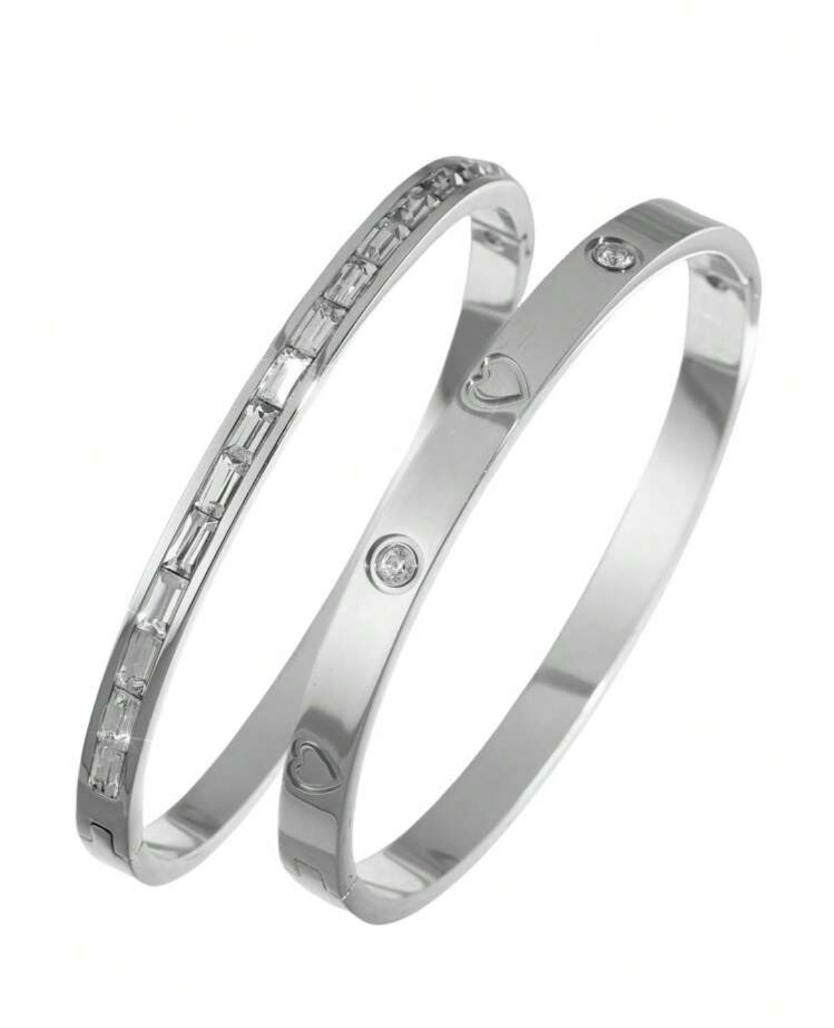 2pc Tania Stainless Steel Bracelets
