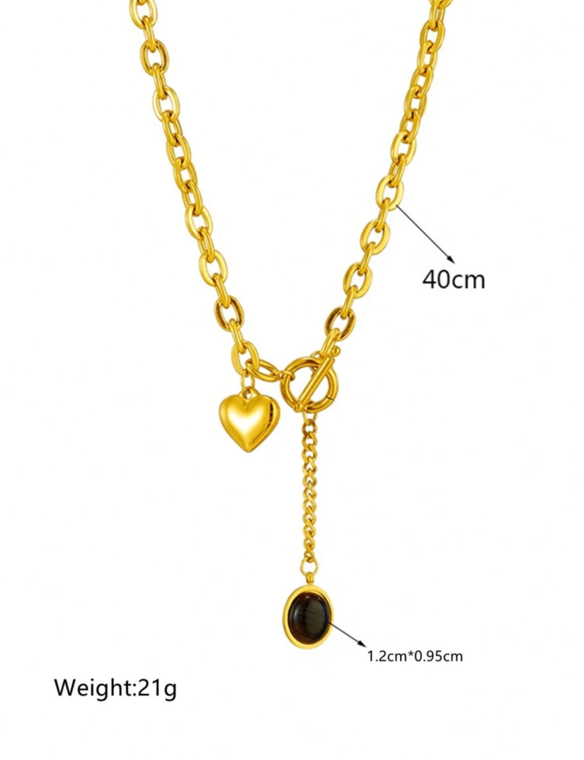 Midnight Stone Necklace