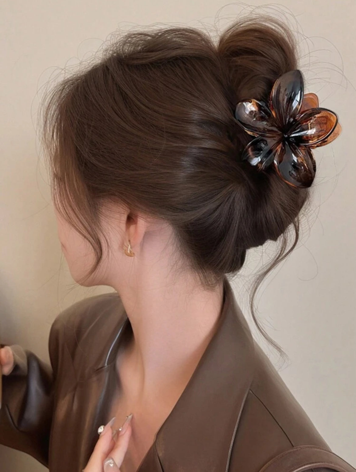 2pc Amber Hair Clips