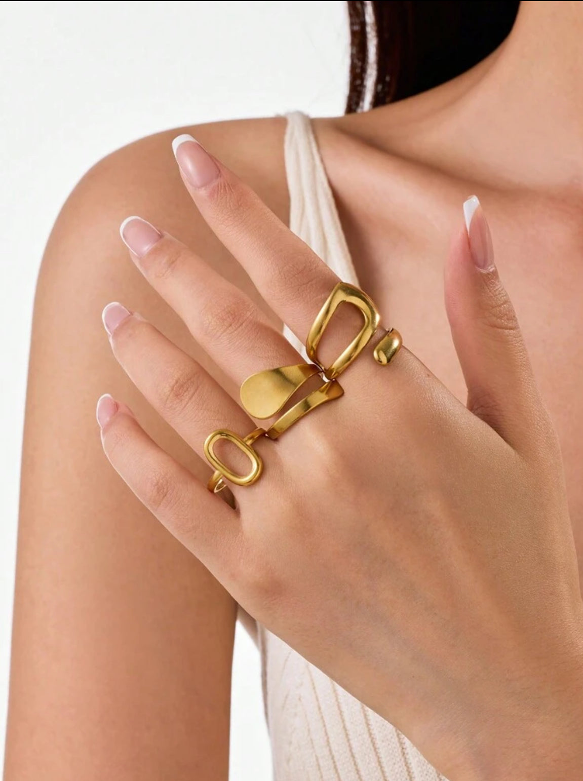 3pc Monaco Ring Set