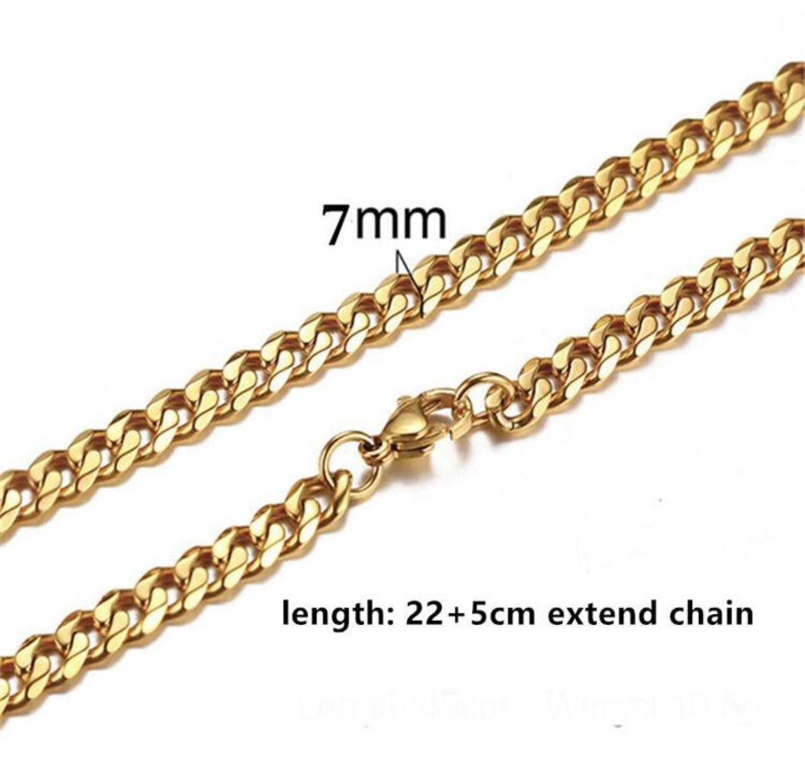 Camilla Stainless Steel Anklet
