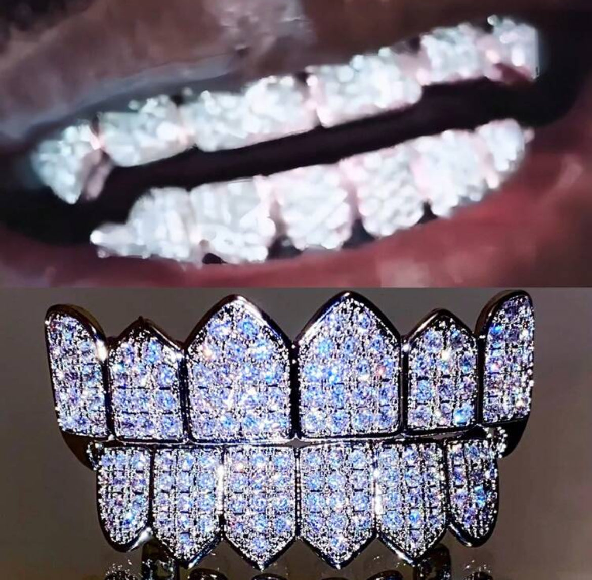 Hip Hop Iced out Grillz