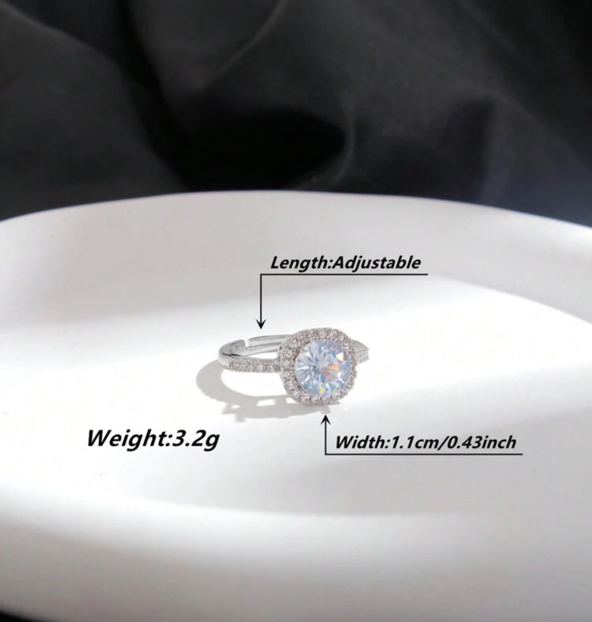 Luxury Blue Nile Ring